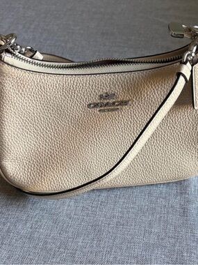 Coach Pebbled Leather Teri Crossbody Bag -New!